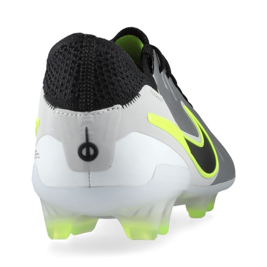 Nike Tiempo Legend 10 Elite FG Mad Voltage - Argenté/Noir/Jaune Fluo