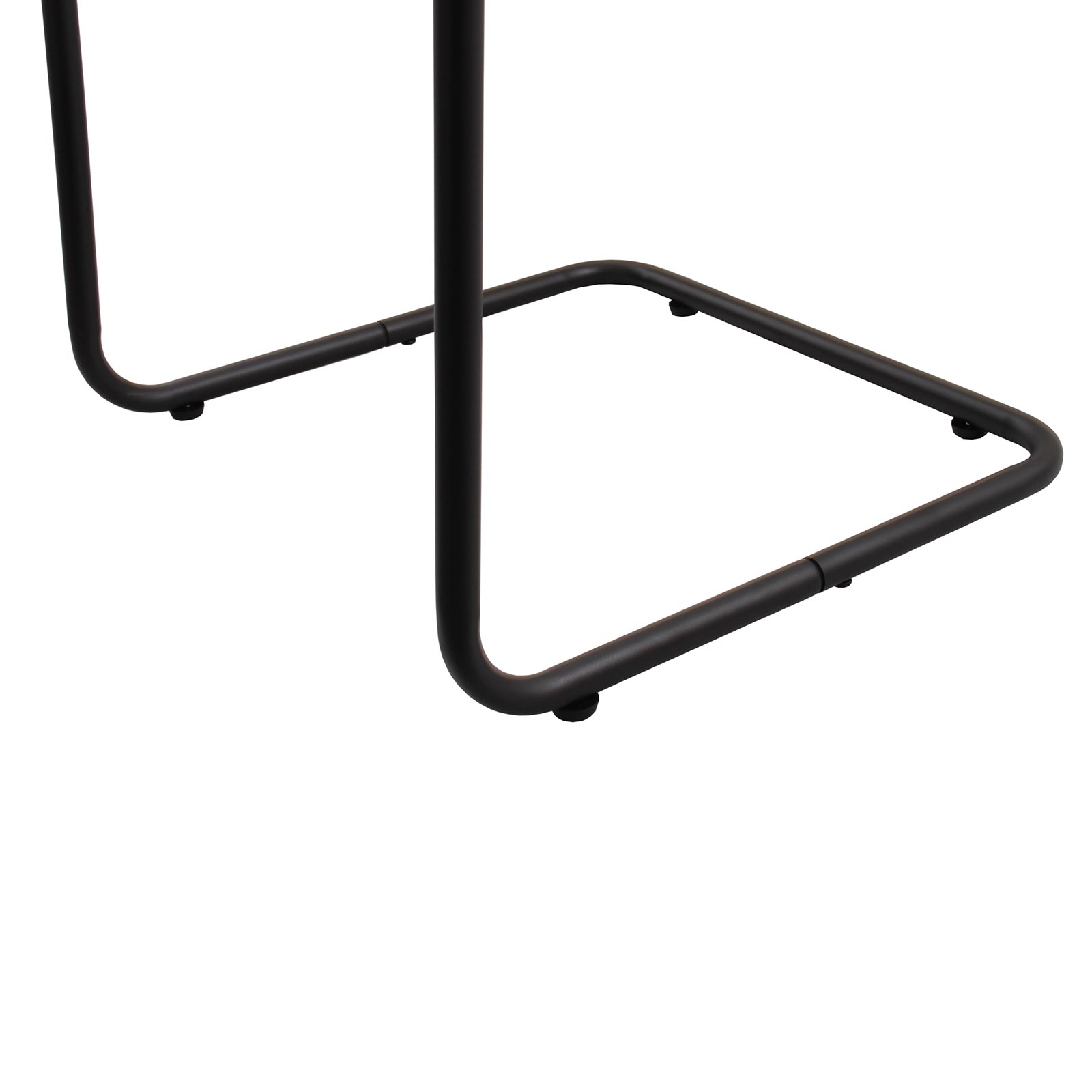 Stummer Diener - natur-schwarz matt - 45 cm breit