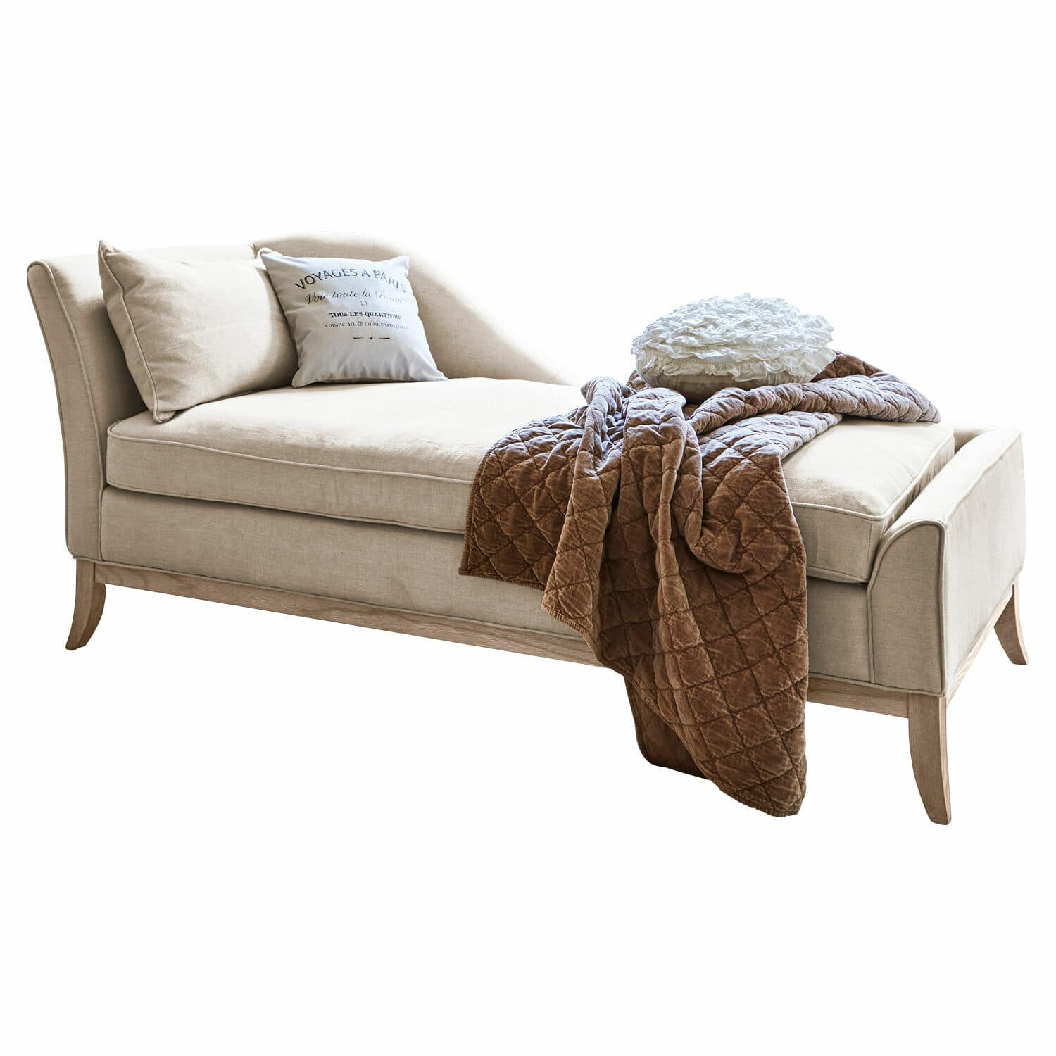 Chaiselongue Alphonse beige