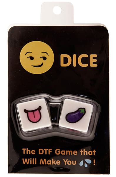DTF Emoji Dice Game Terningkastspill