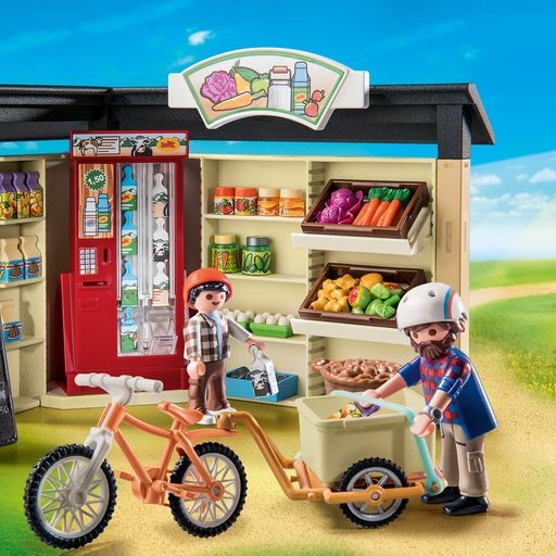 Playmobil - Døgnåben gårdbutik (71250)