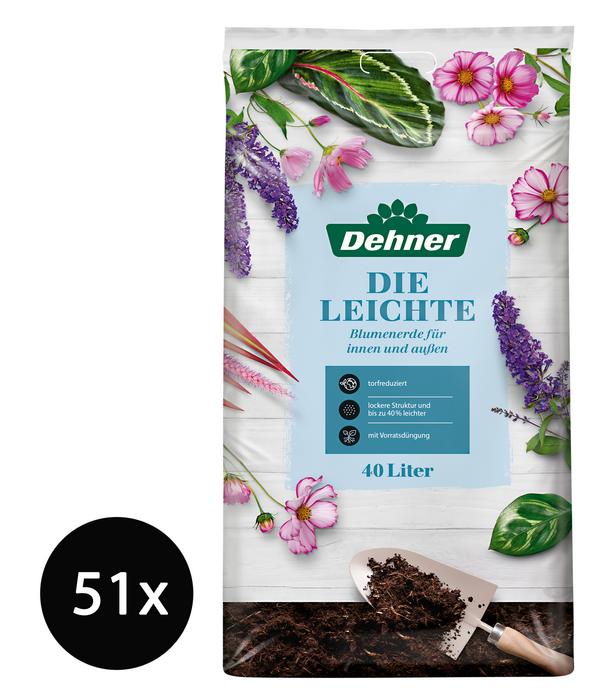 Dehner Leichte Blumenerde, 51 x 40 Liter