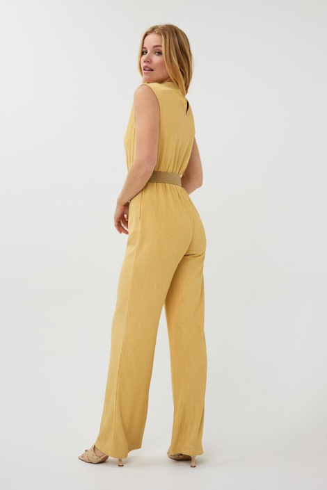 EsQualo gele dames jumpsuit