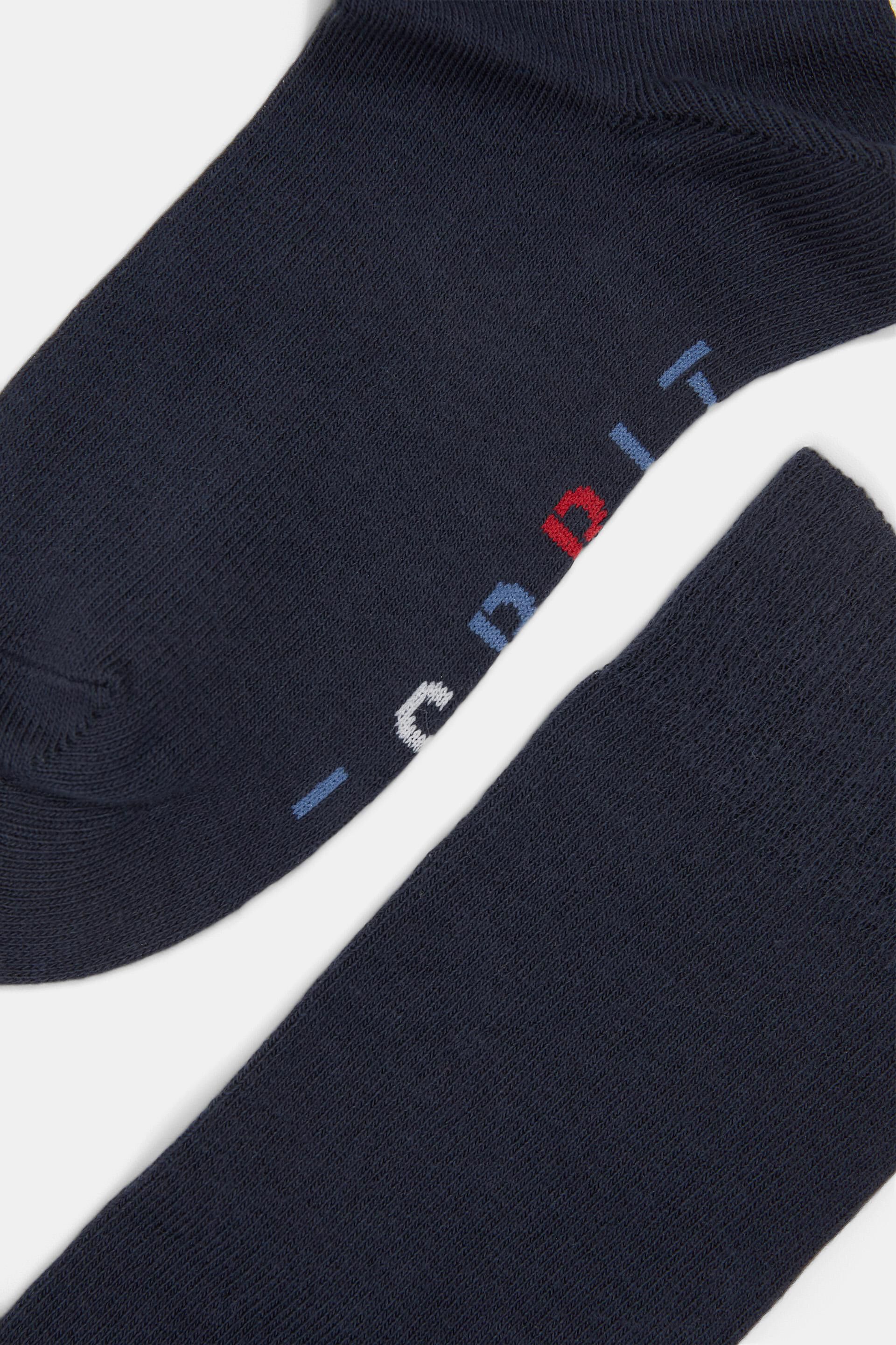 Lot de 2 paires de chaussettes hautes à logo