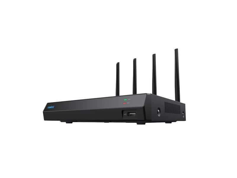 Reolink Netzwerkrekorder RLN12W 2 TB, 12 Kanal 12-Kanal Wi-Fi 6 NVR Recorder mit 2TB eigebauter HDD für 24/7 lokale Videoaufzeichnung