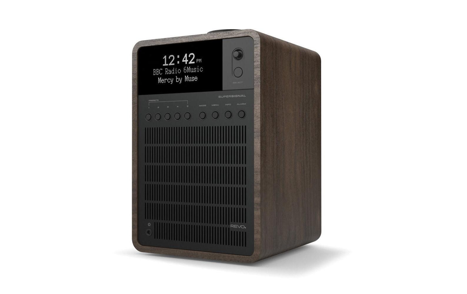 DAB+ Radio SuperSignal Braun/Schwarz<br>DAB+-Radio mit Bluetooth