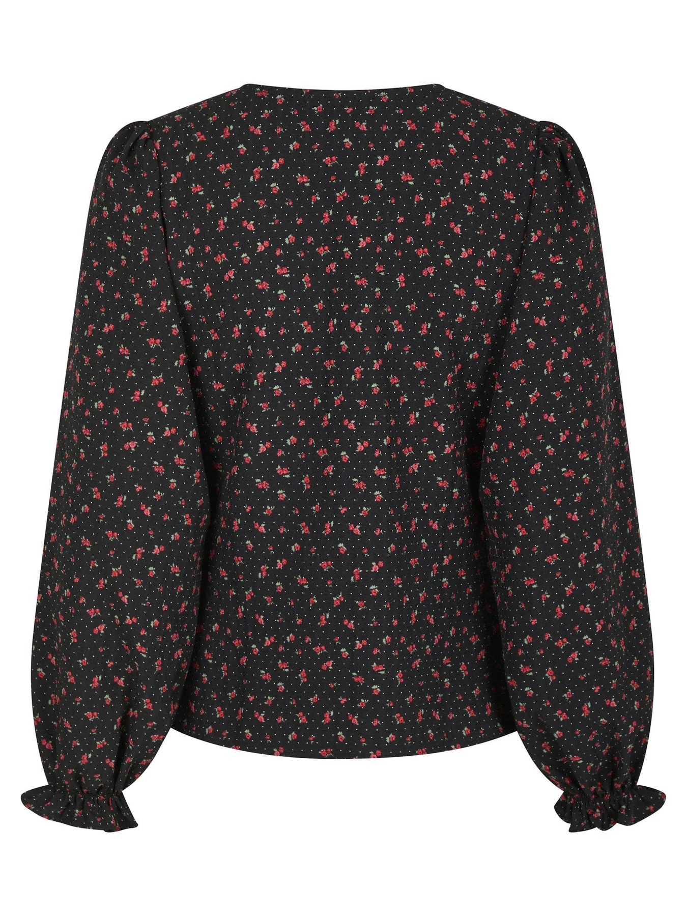 Neo Noir Katinka Floral Dots Blouse