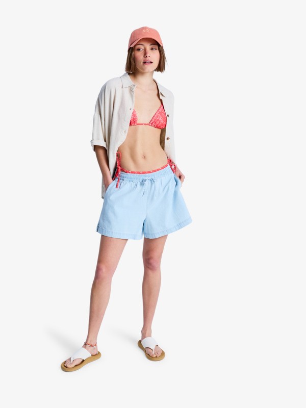 Lekeitio Break Short léger Bleu Femme
