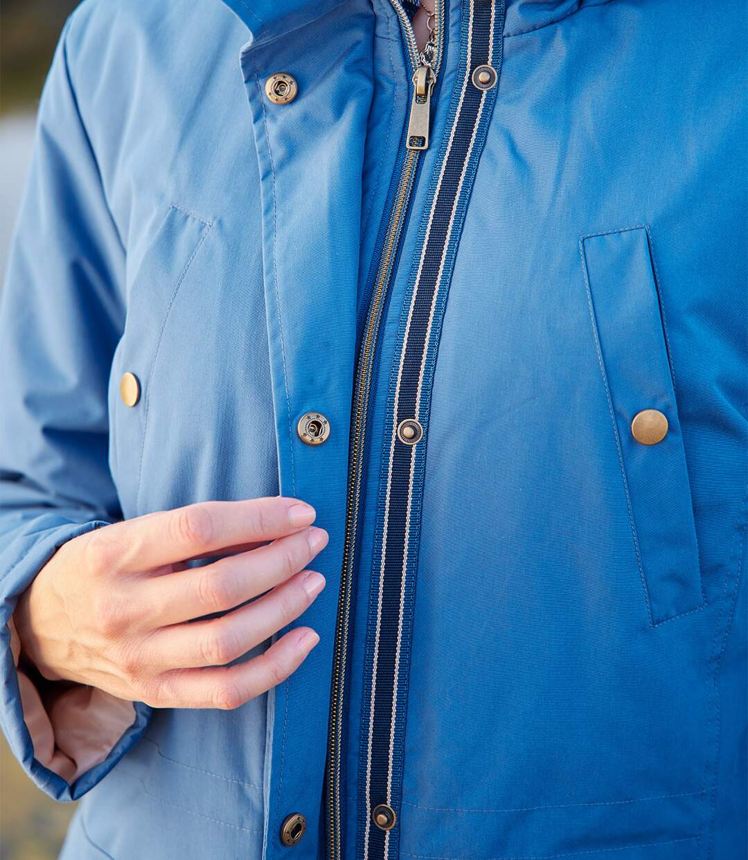 Parka à Capuche Mi-Saison