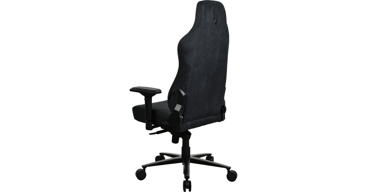 ArozziVernazza Supersoft Fabric - Pure Black gamestoel  (Zwart)