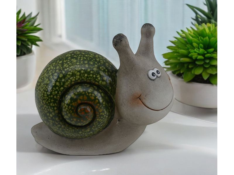 Dameco Dekofigur Schnecke 11 cm Gartendekoration