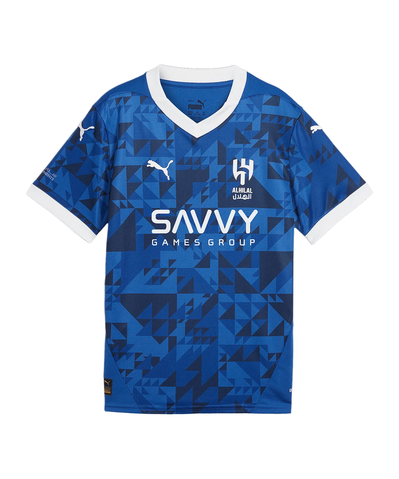 PUMA Al Hilal Trikot Home 2024/2025 Kids Blau F01