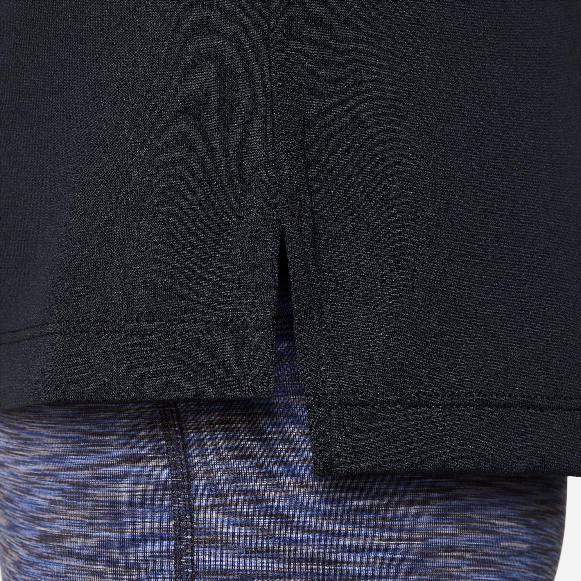 Nike Older Girls DRI FIT Long Sleeve Half Zip
