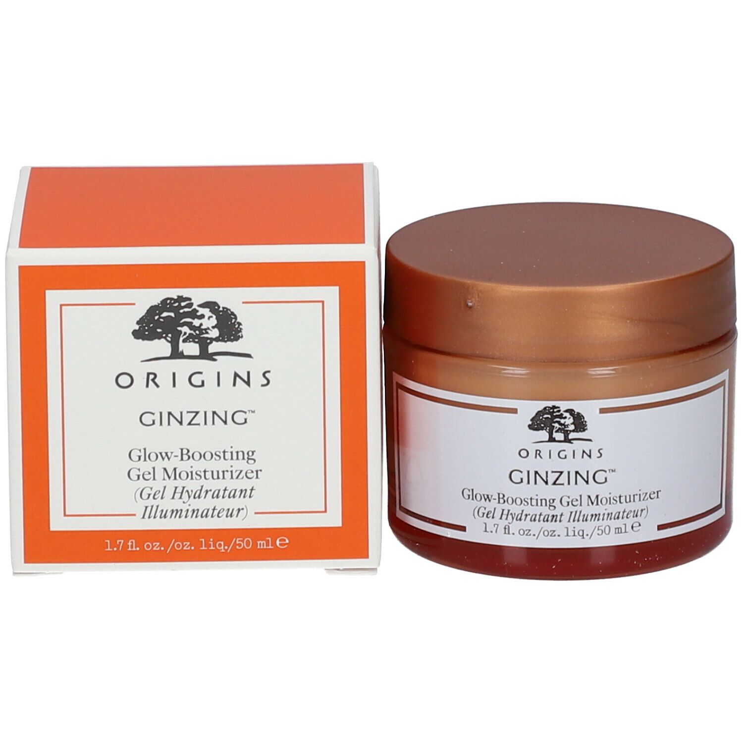 ORIGINS GinZing™Glow-Boosting Gel Moisturizer + GinZing™ SPF40 Energy-Boosting Tinted Moisturizer 15ml GRATIS