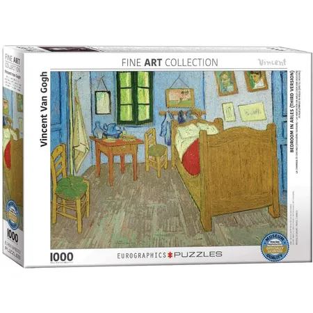 Eurographics Schlafzimmer in Arles von Van Gogh, 1000 Teile