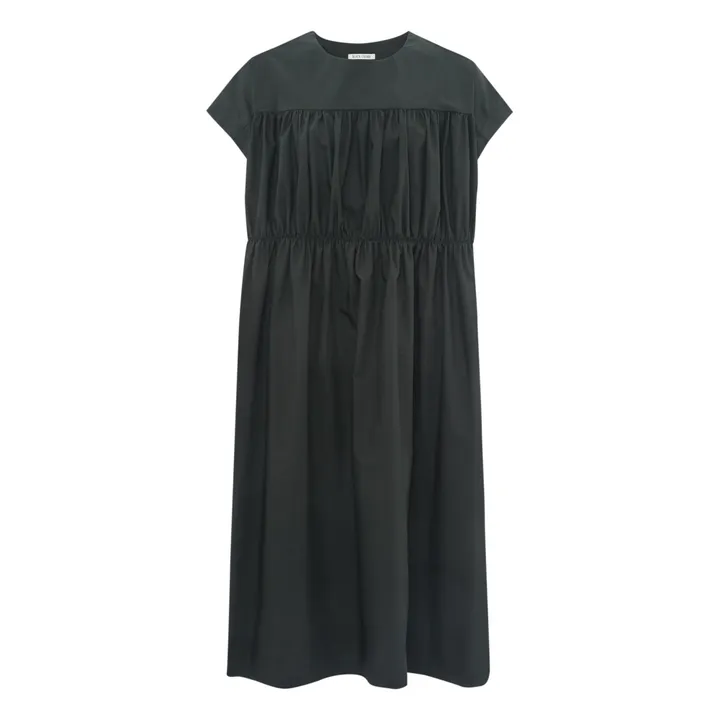 Black Crane Robe Curtain | Gris charbon