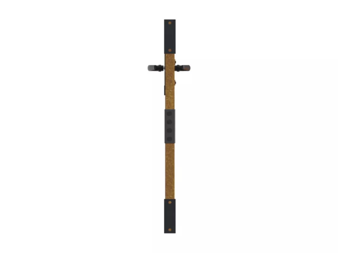 Portail de jardin 85x100 cm acier corten conception de l'arbre