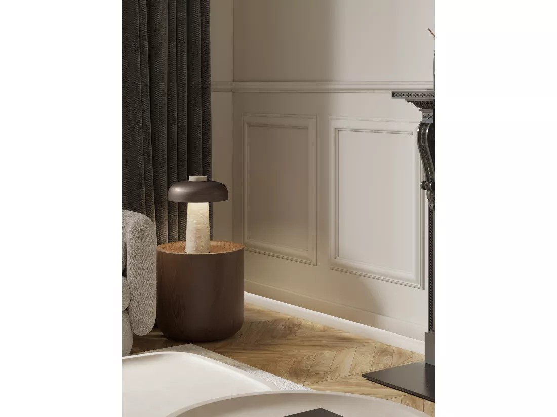 Lot de 3 plinthes en polystyrène L290 x l2 x H5 cm blanc - ARDEO