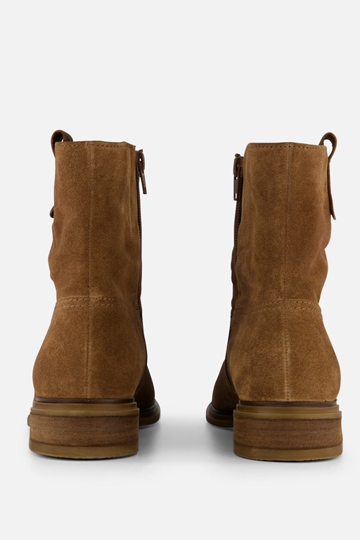 Gabor Enkellaarsjes bruin Suede
