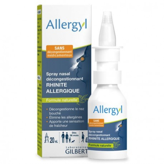 Allergyl Spray Nasal Décongestionnant - Rhinite Allergique