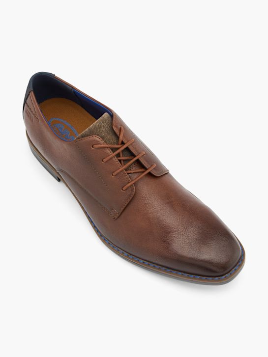 AM SHOE Businessschuh Braun