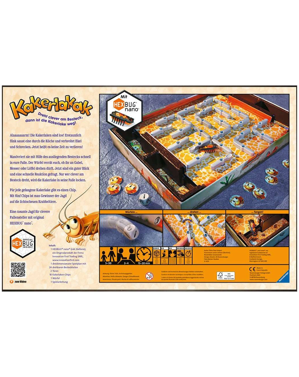 Reaktionsspiel: Kakerlakak