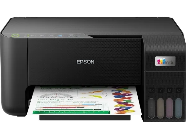 [OUTLET] - Epson EcoTank ET-2812 - Multifunktionsprinter - farve - blækprinter - kan genopfyldes - A4 (medie) - op til 10 spm (udskriver) - 100 ark - Wi-Fi - sort
