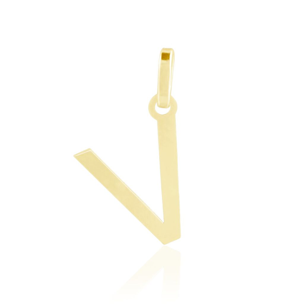 Pendentif Ionia Lettre Or Jaune