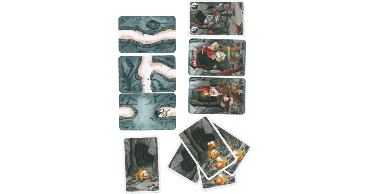 999 GamesSaboteur Kaartspel  (Nederlands, 3-10 spelers, 30 minuten, vanaf 8 spelers)