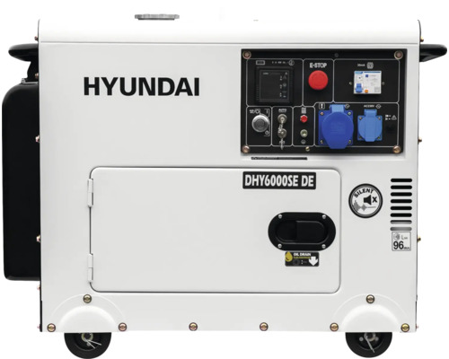 Hyundai Generator DHY6000SE D Diesel Stil 1x 230V (32A) 1x 230V (16A)
