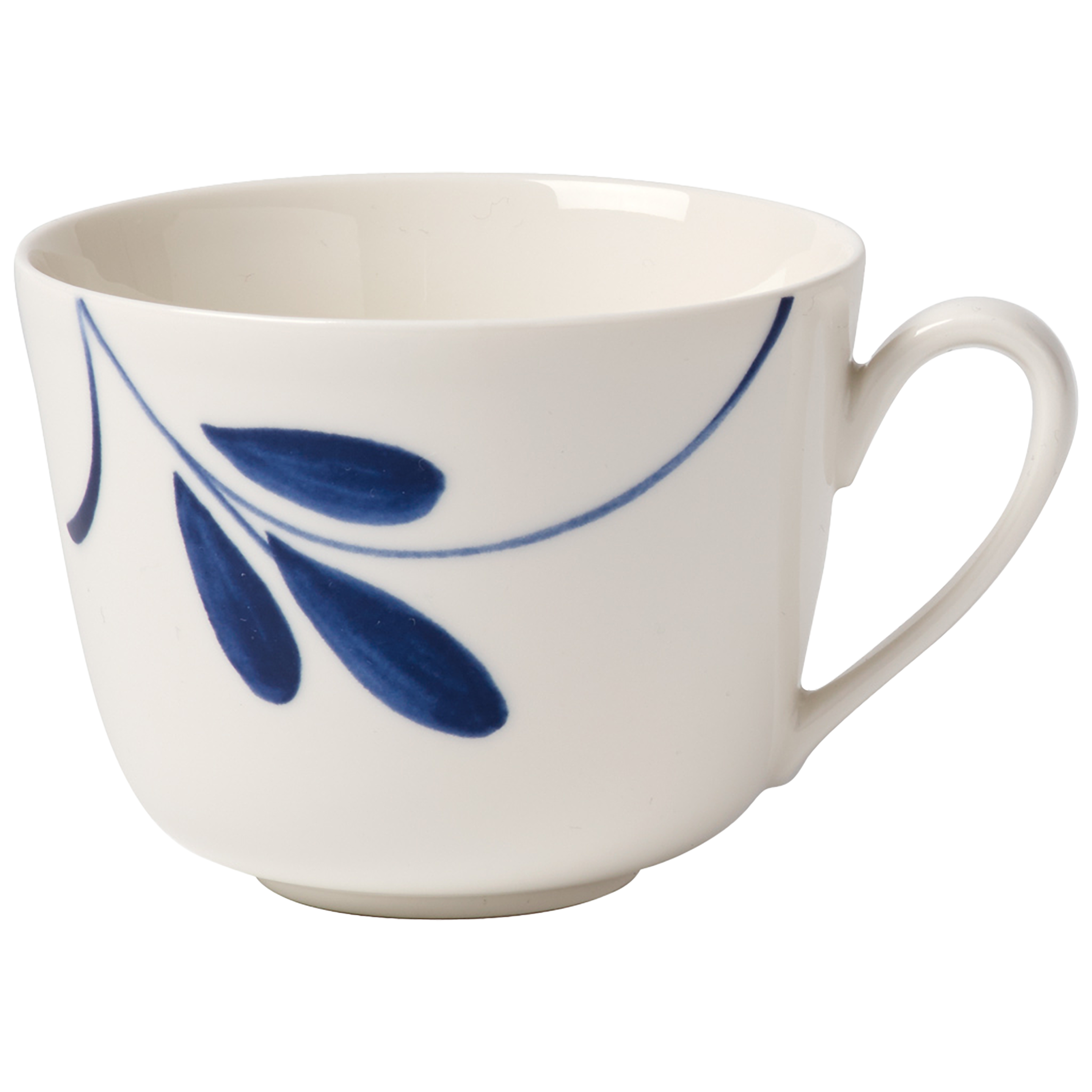 Vieux Luxembourg Coffee cup White, 6.1 oz, Premium Porcelain