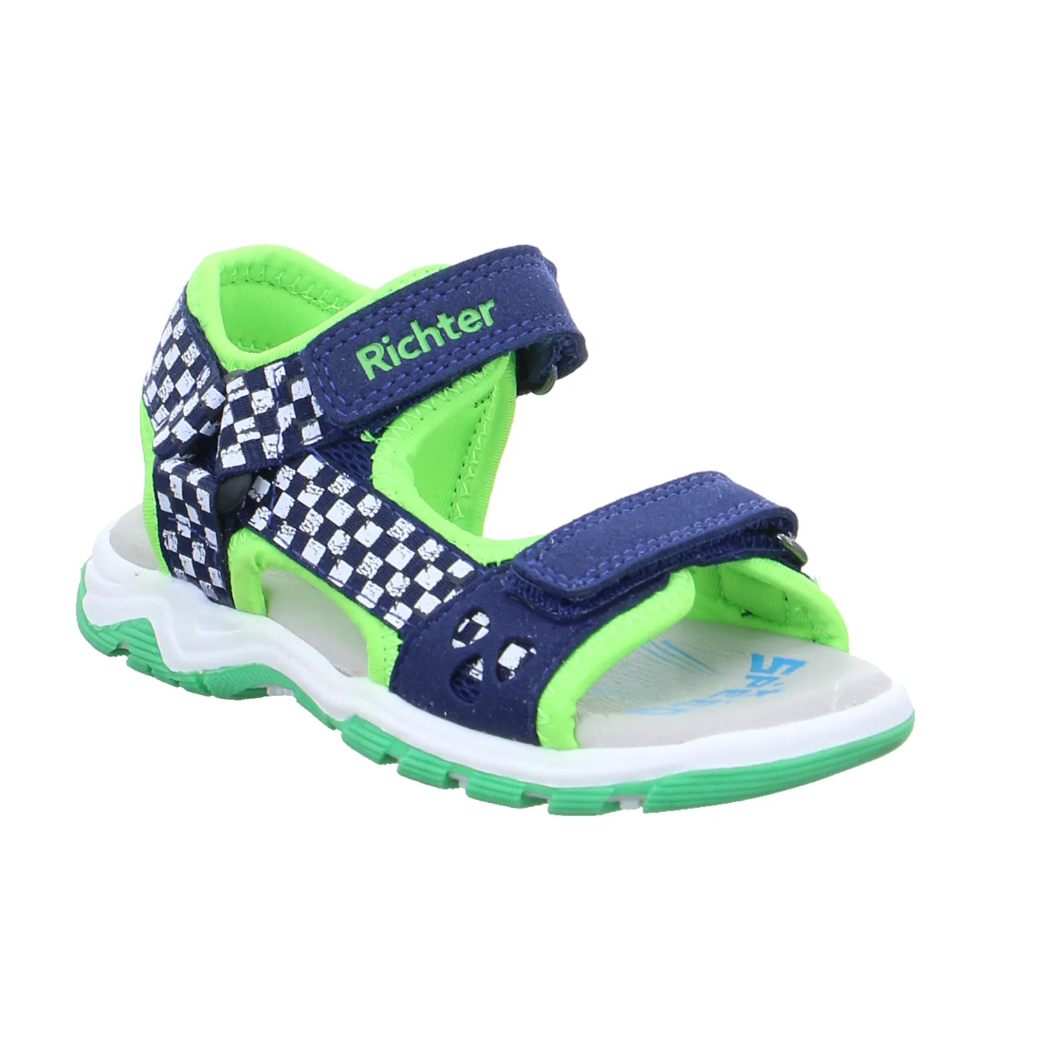 RICHTER Kleinkinder-Sandale Dunkelblau Textil  Sommerschuh