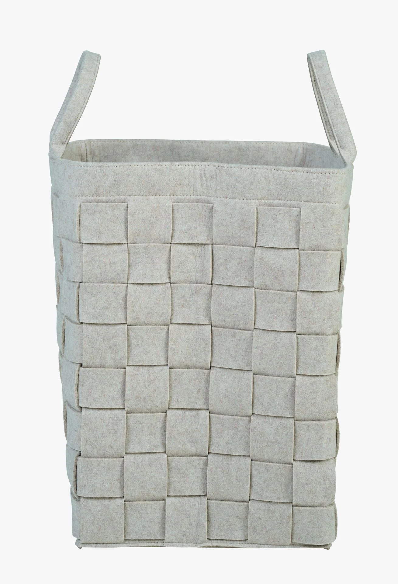 Skittentøyskurv beige - 34x34x50 cm