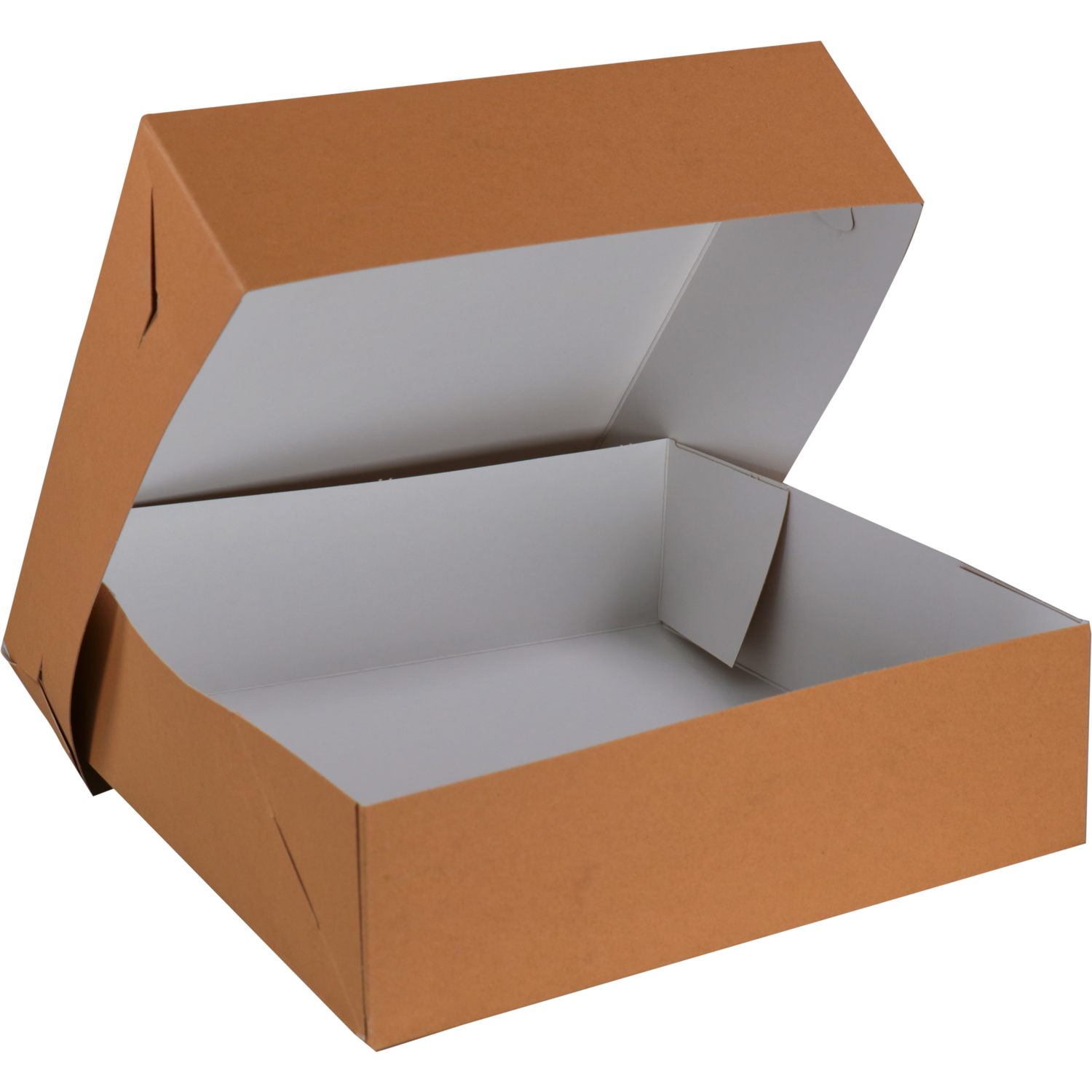 Biodore Zwanenhalsdoos, kraftpapier, 30x30x9cm, bruin