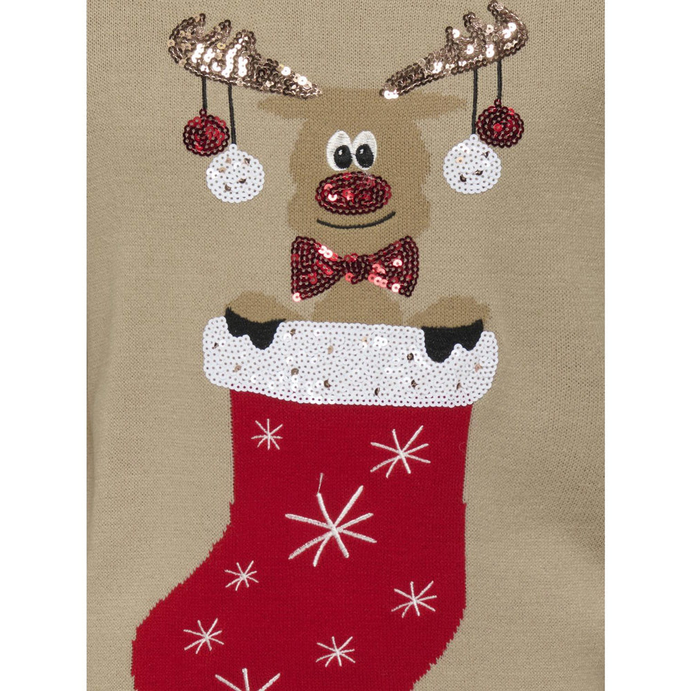 Køb kids ONLY Humus Christmas Sock Kogxmas Shine Ls Oneck Box Knt
