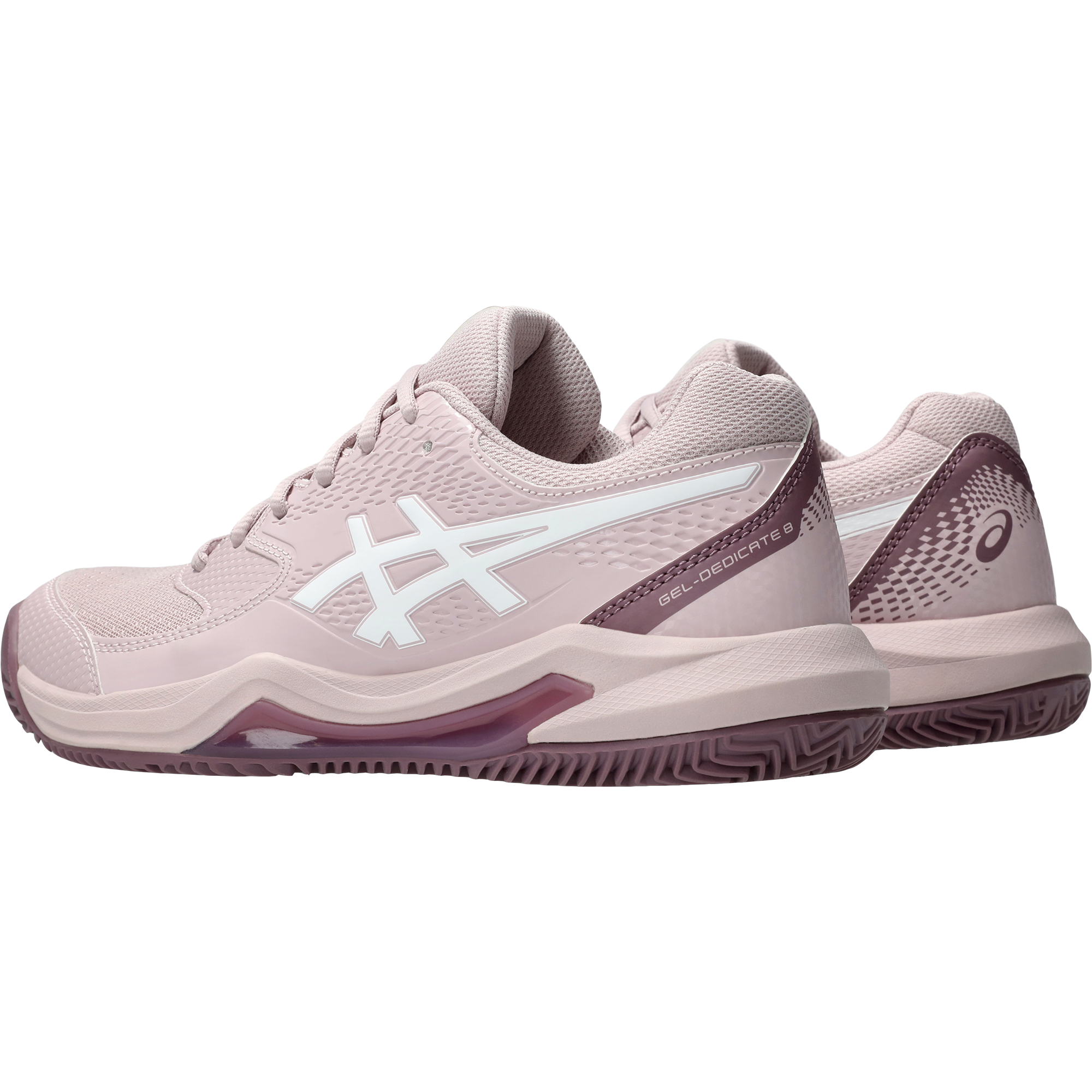 ASICS Gel-Dedicate 8 Clay Tennisschuhe Damen watershed rose