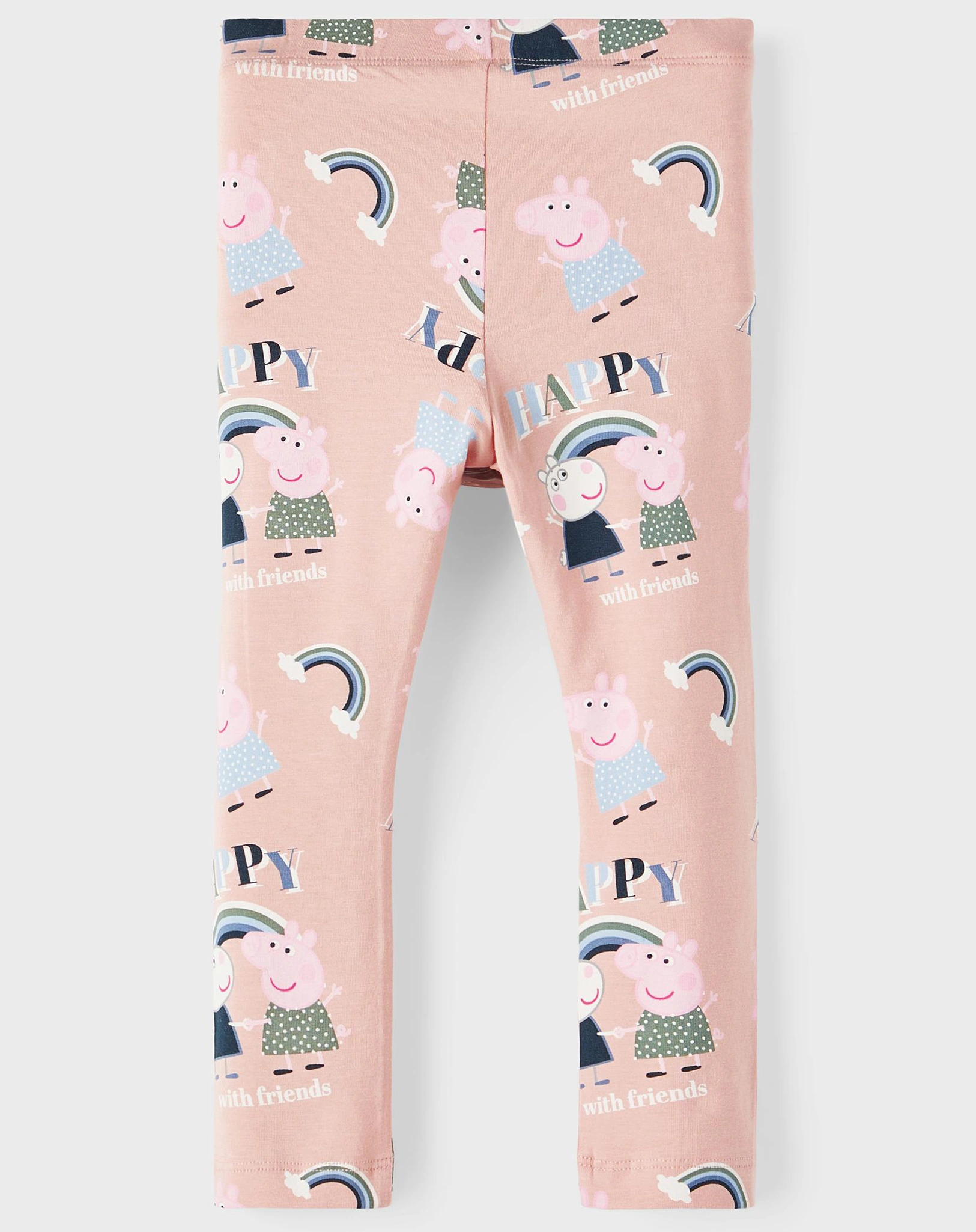 Jersey-Leggings NMFDUMA PEPPAPIG in rose smoke