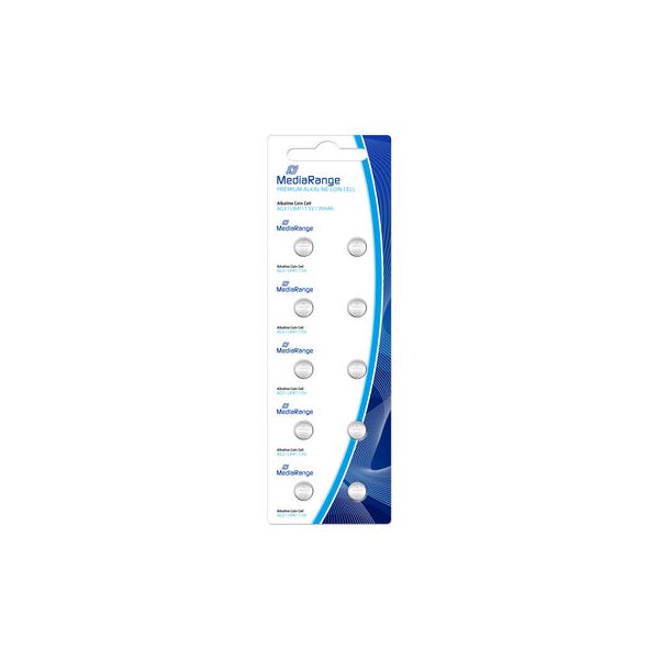 MediaRange Pilhas Alcalinas Coin Cell AG3 LR41 1.5V 1 Un.