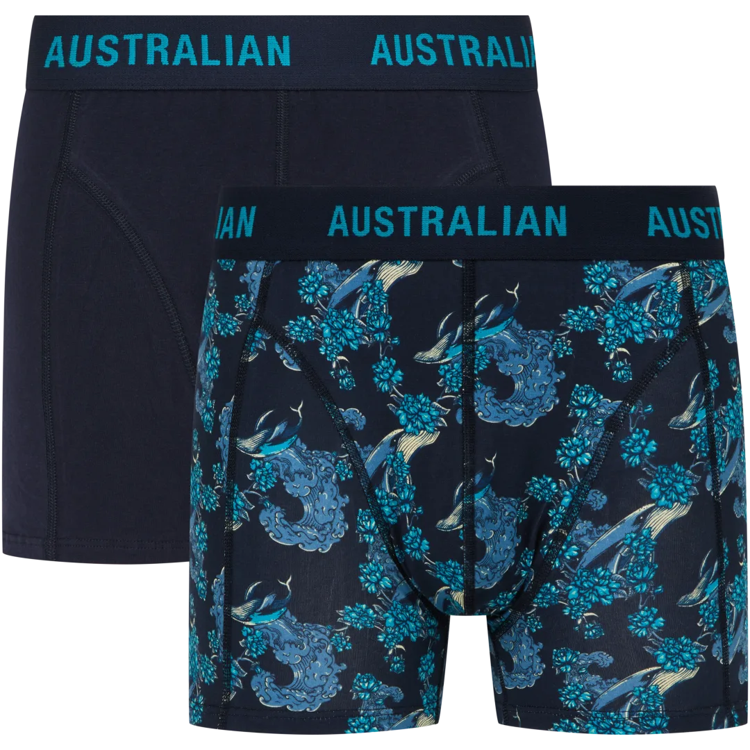 Australian boxershorts Maten S - L | 2 stuks | diverse varianten