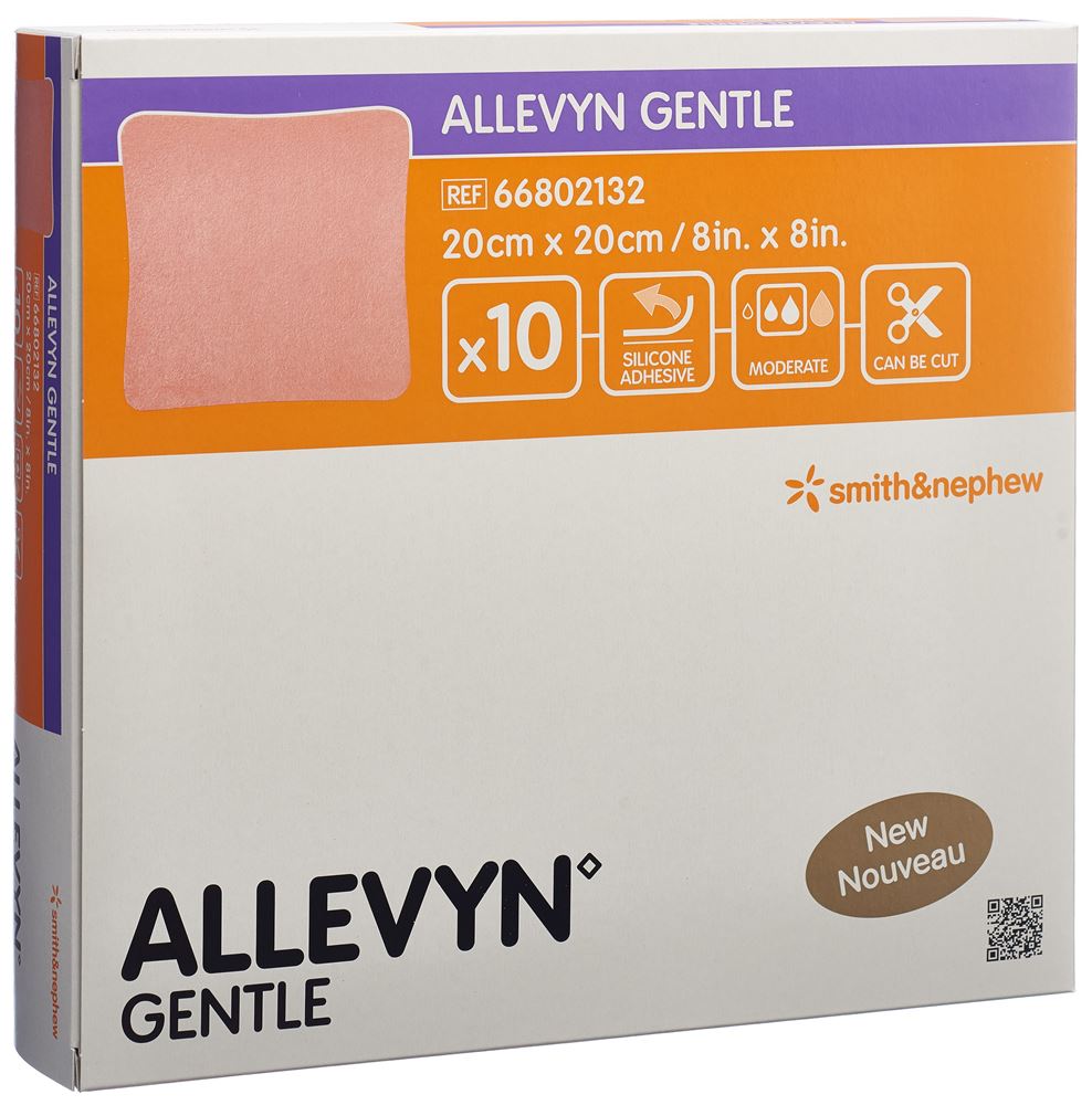 ALLEVYN Wundverband 20x20cm 10 Stk