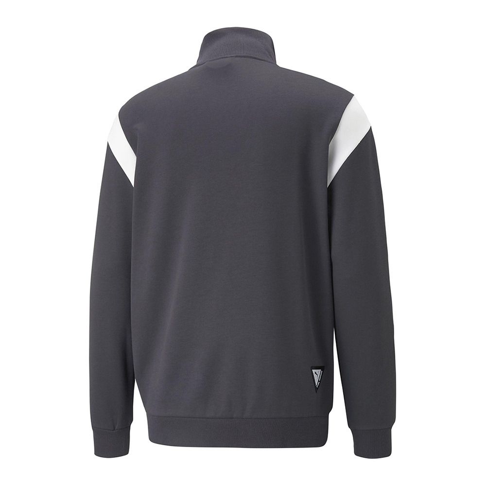 Puma MCFC ARCHIVE - Sweat Homme flat dark gray/deep forest