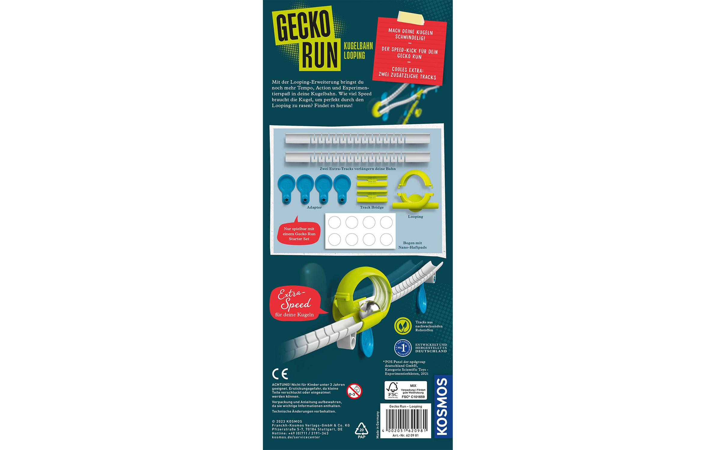 Kugelbahn Zubehör Gecko Run – Looping-ExpansionErweiterung zum Starter-Set