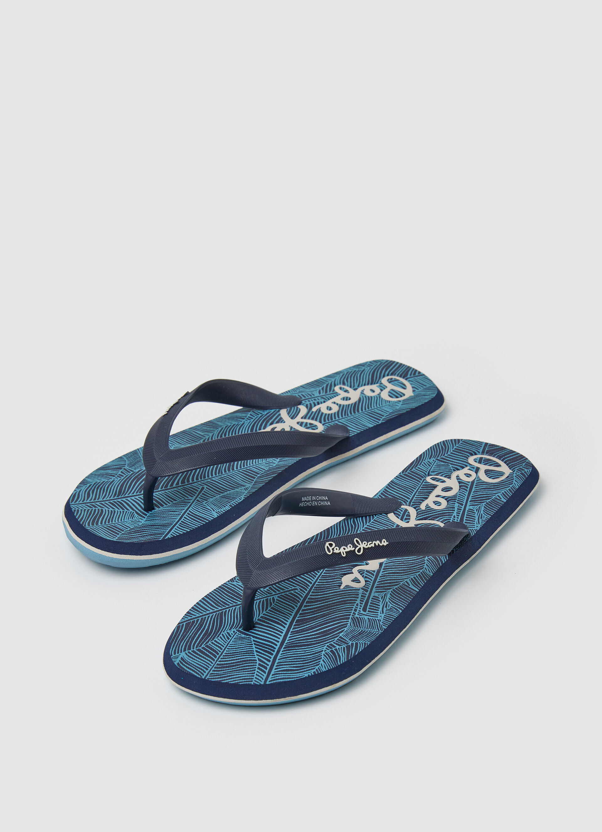 Chinelo de dedo WHALE RAINFOREST BEACH - azul marinho