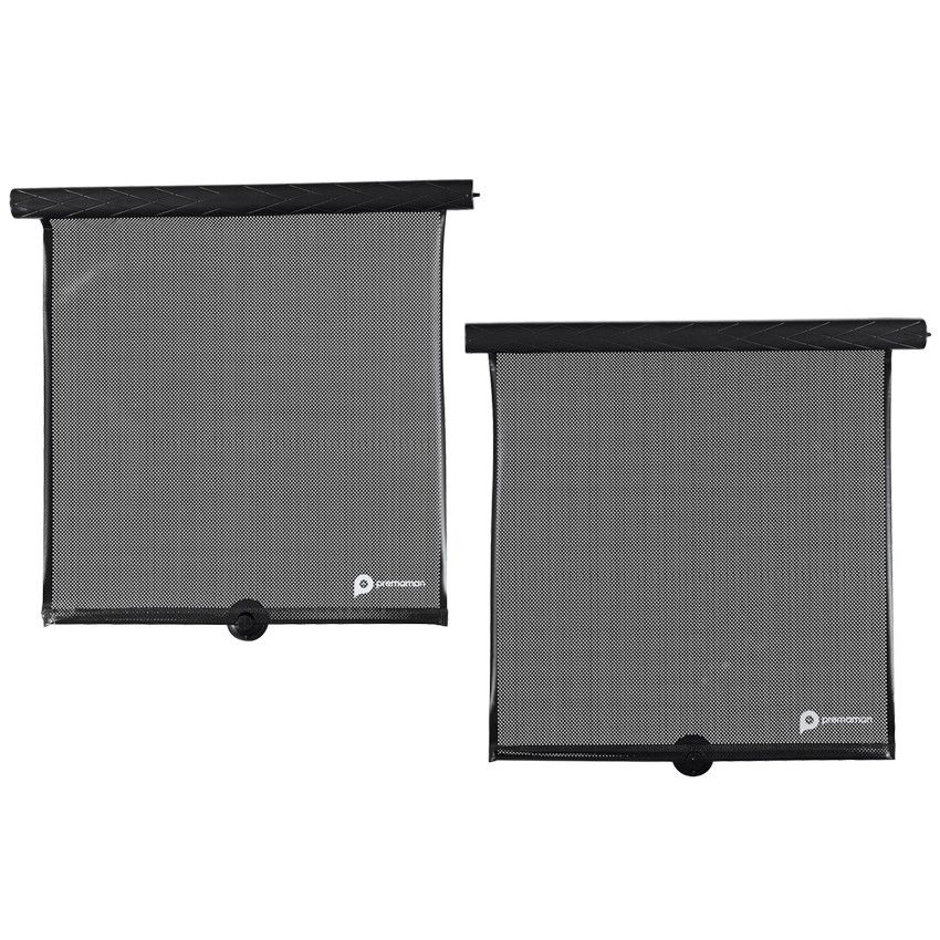 Pare-soleil enrouleur Arthur - 2pcs - Ecru