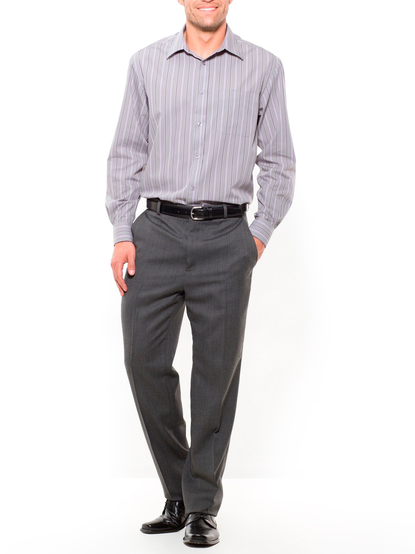Chemise manches longues stature +d'1,73m