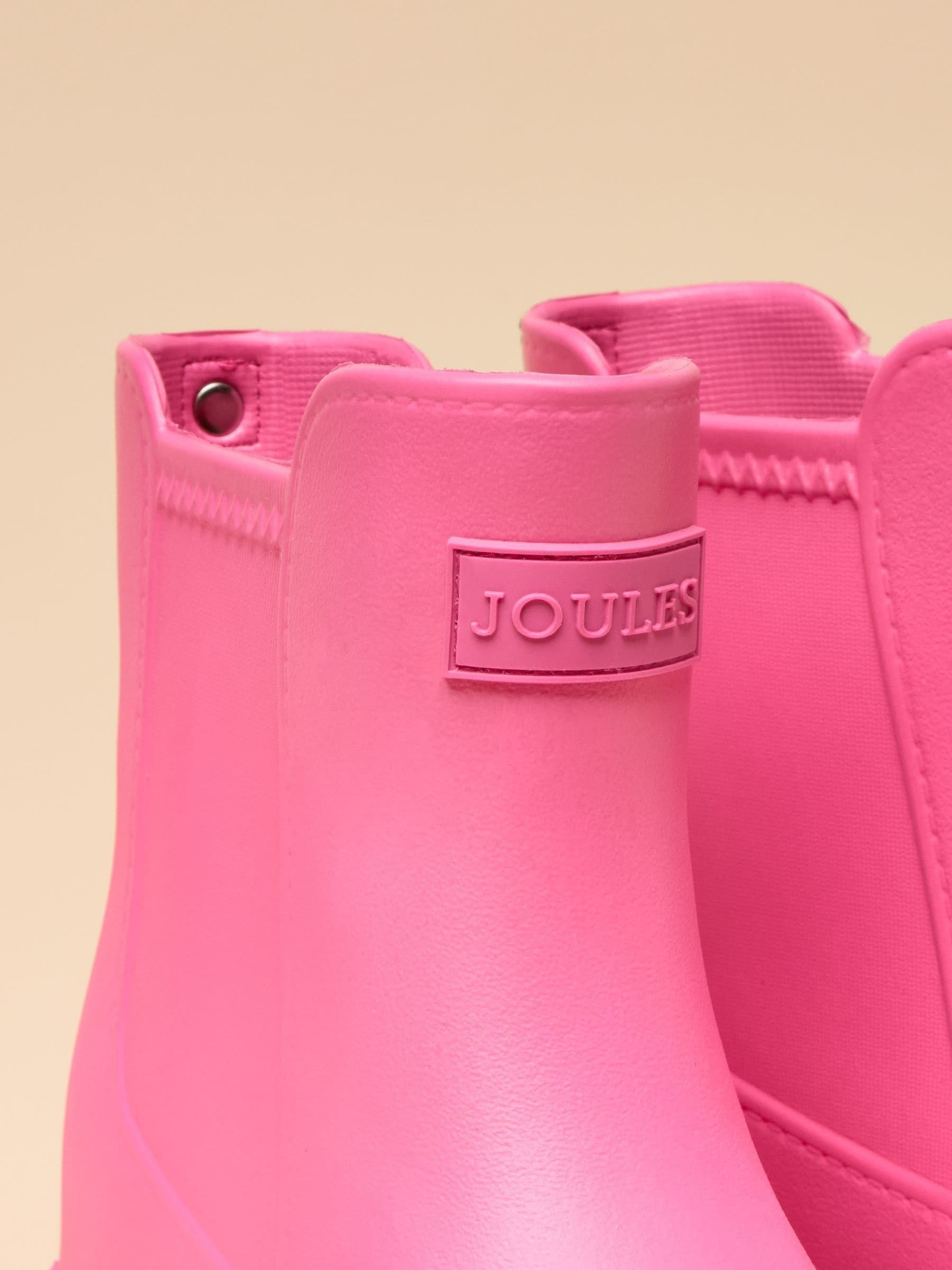Roze - Joules Raindance lichtgewicht EVA enkel Laarzen
