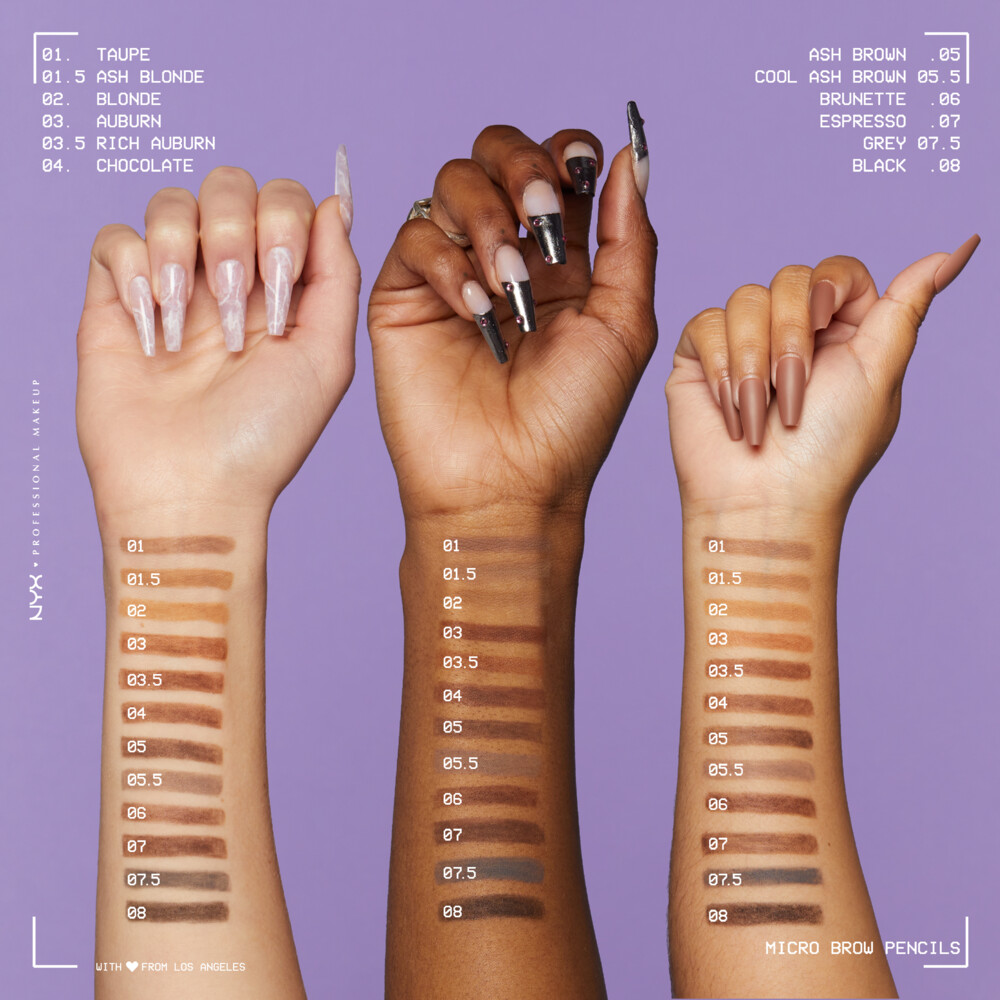 NYX Micro Brow Pencil Ash Brown0.09 gr