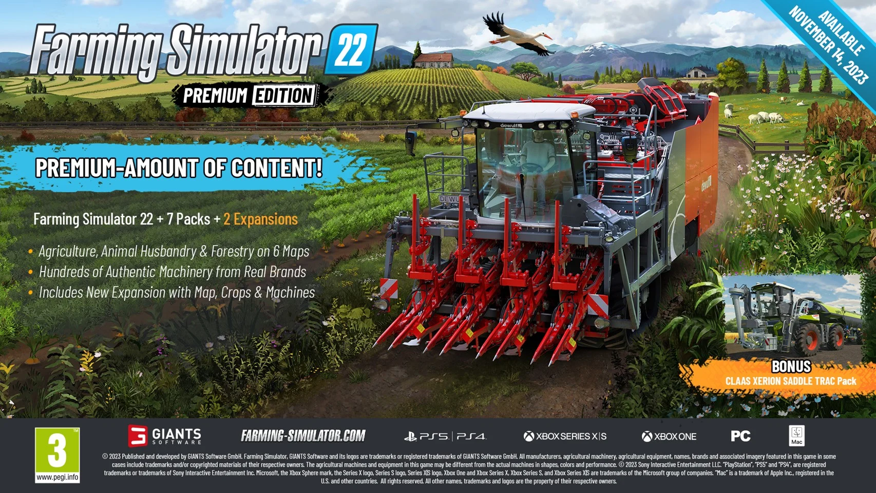 Farming Simulator 22 Premium Edition- PlayStation 4