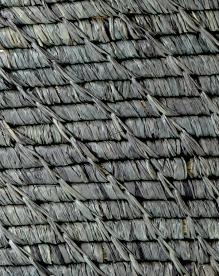 Aufbewahrungskorb RAFFIA (20x20x20) in dark grey