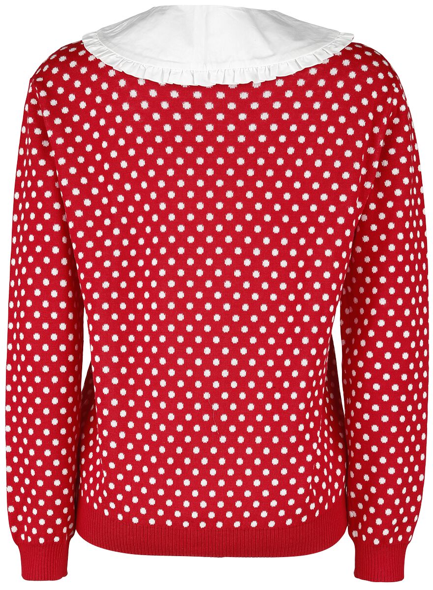 Pull Tricoté Pois Col Peter Pan | Pussy Deluxe Pull tricoté
